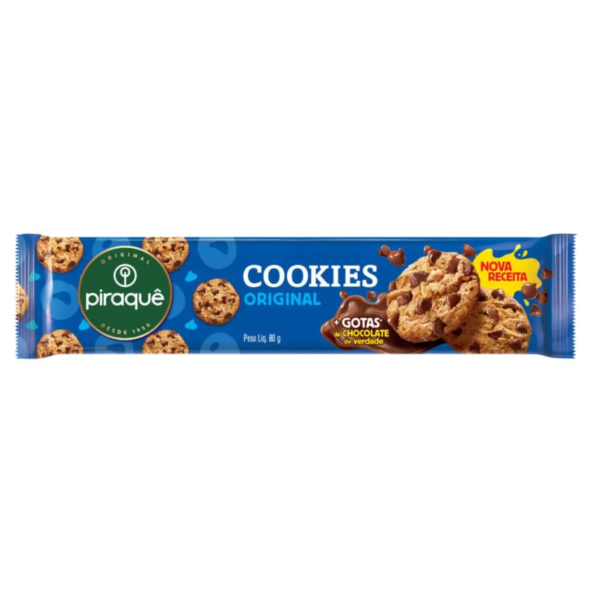 Cookies Piraque 80G Baunilha