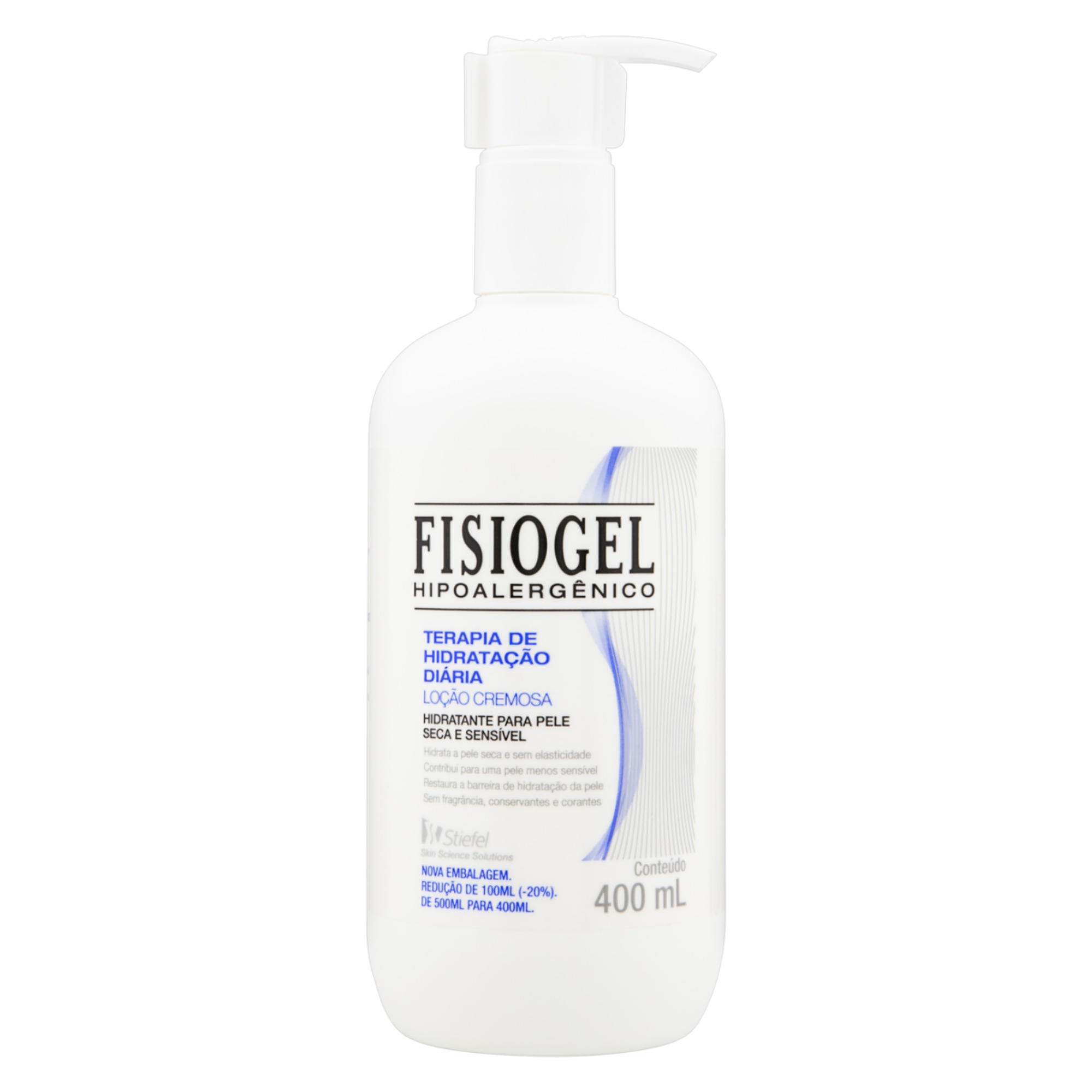 Fisiogel Loção Cremosa 400ml Pele Seca e Sensível