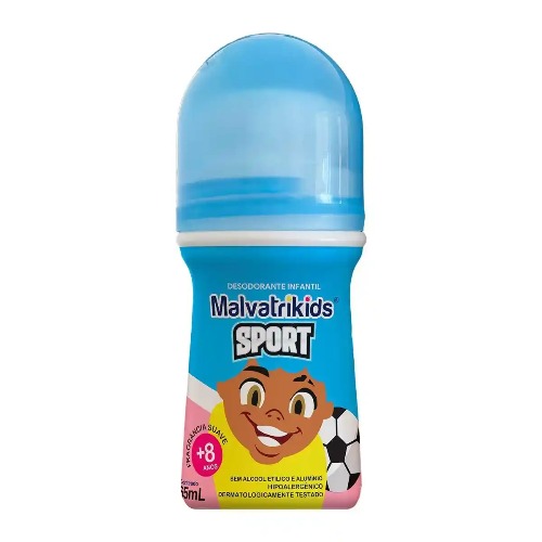 Desodorante Infantil Malvatrikids Rollon 65ml Sport