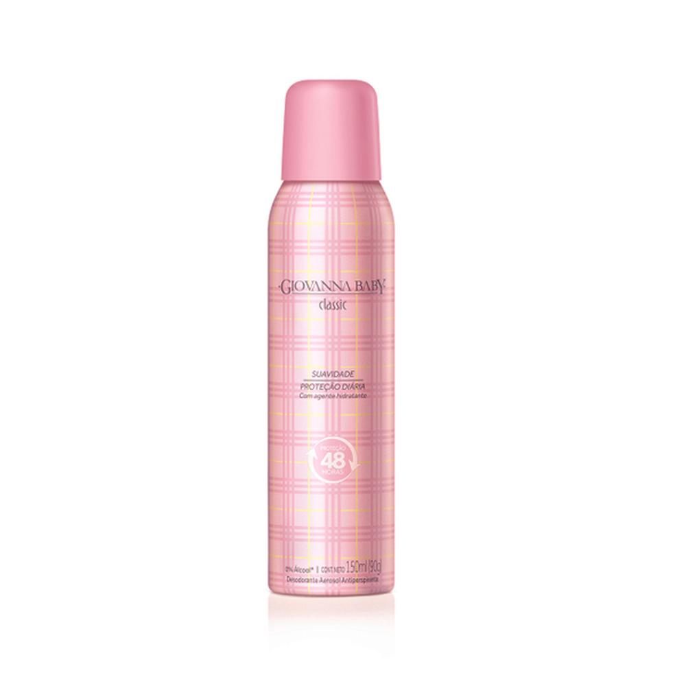 Desodorante Giovanna Baby Aerossol 150ml Classic