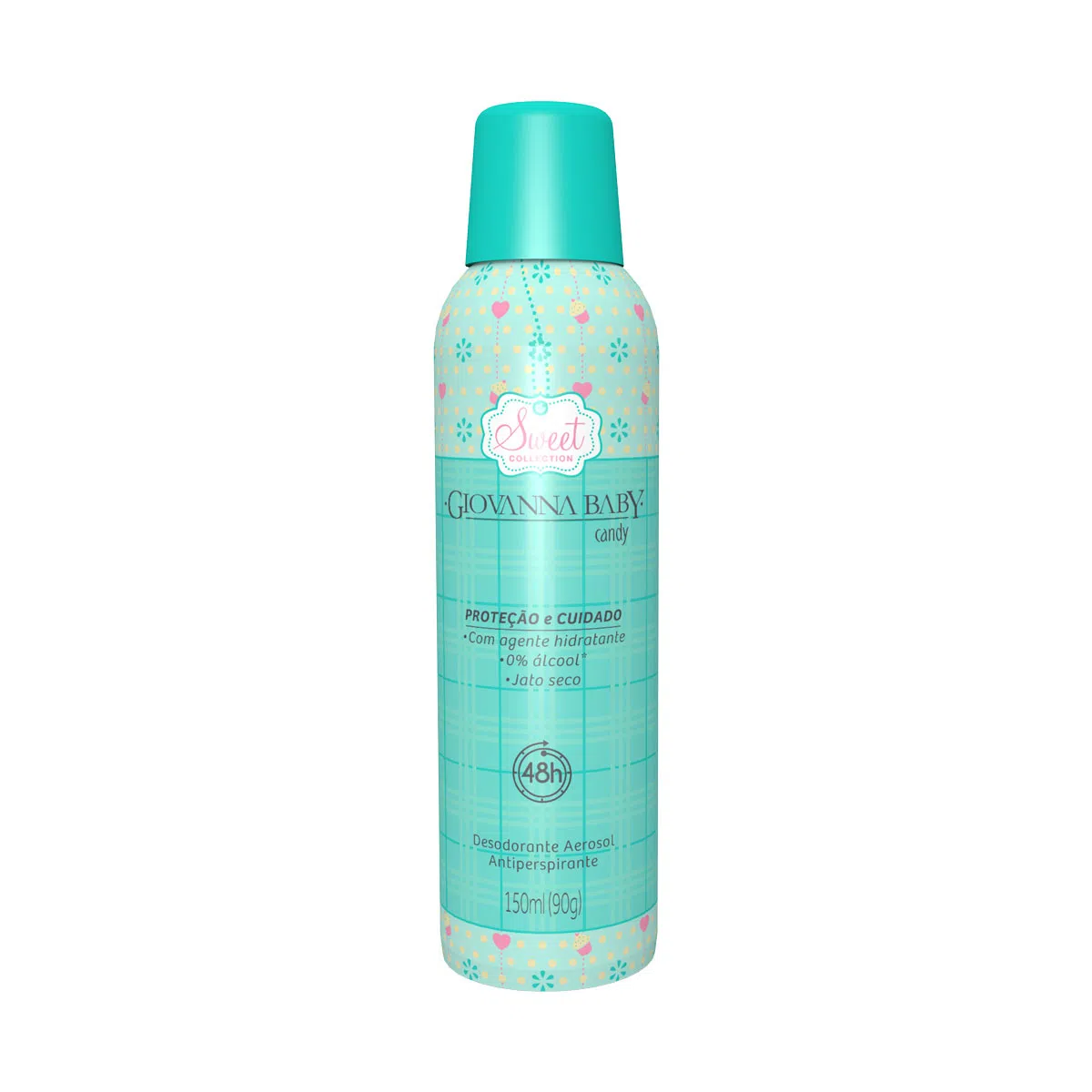 Desodorante Giovanna Baby Aerossol 150ml Candy