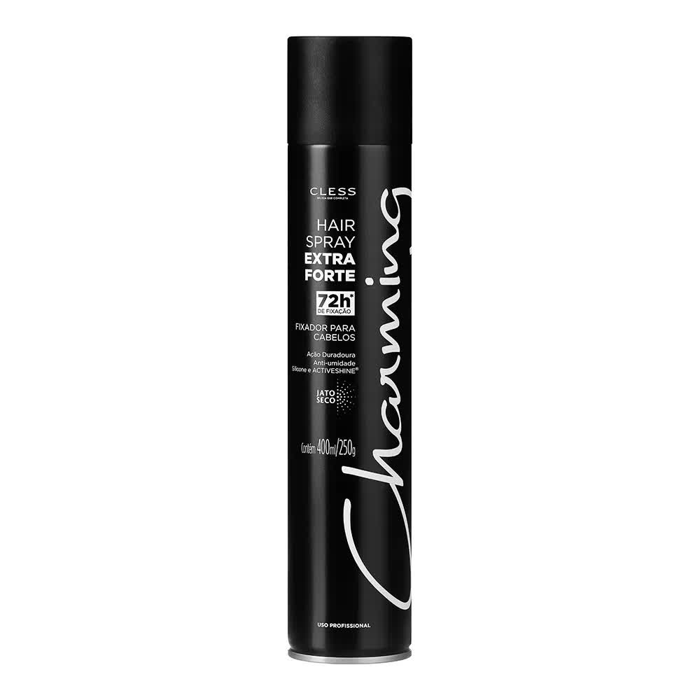 Spray Fixador Para Cabelo Charming Hair Extra Forte 400ml