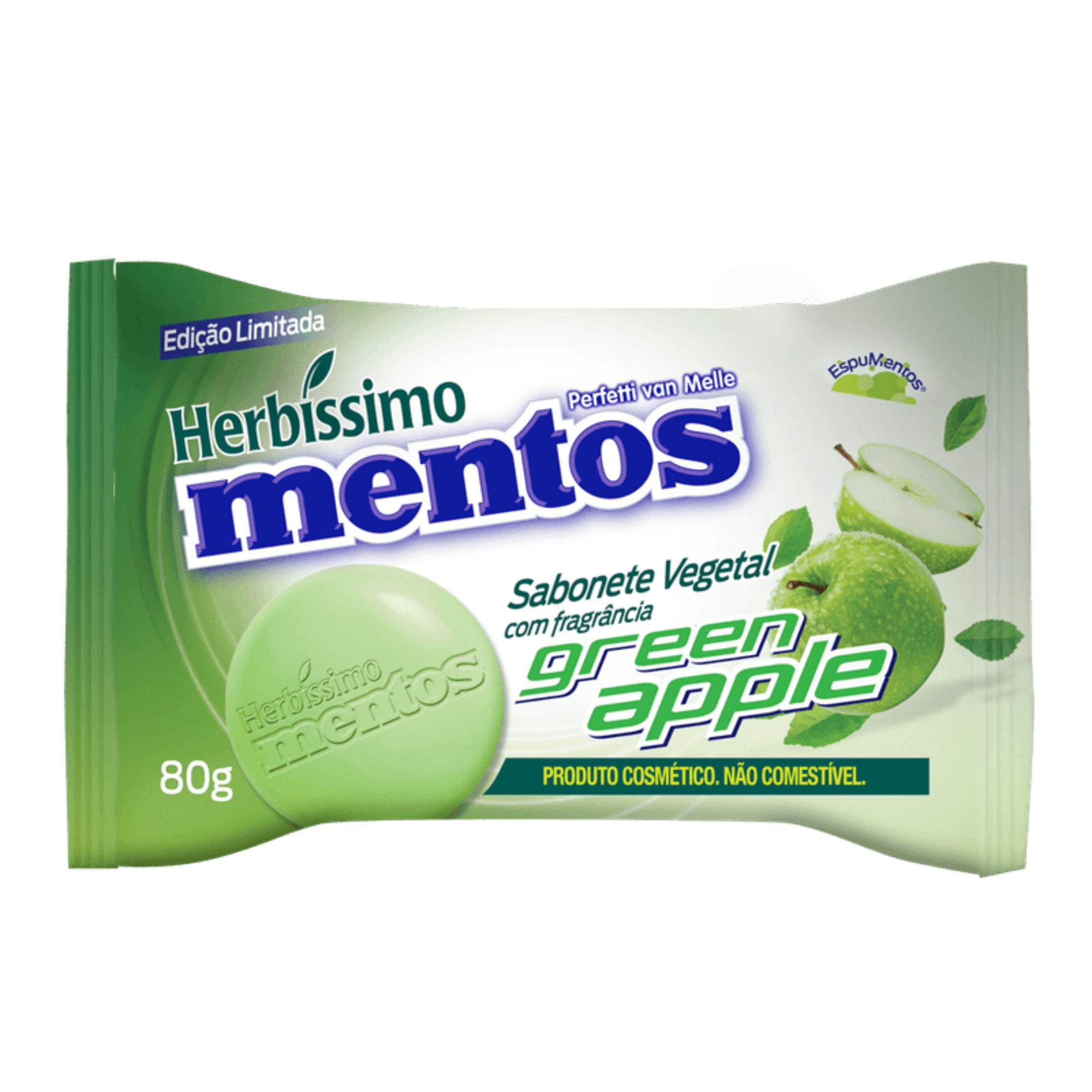 Sabnete Herbíssimo 80g Mentos Green Apple