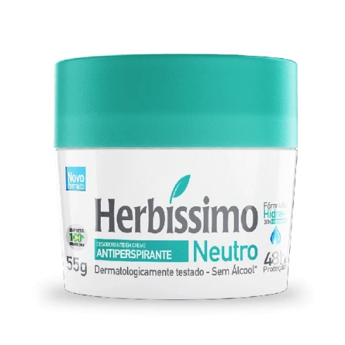 Desodorante Herbissimo Cr Neutro 55g