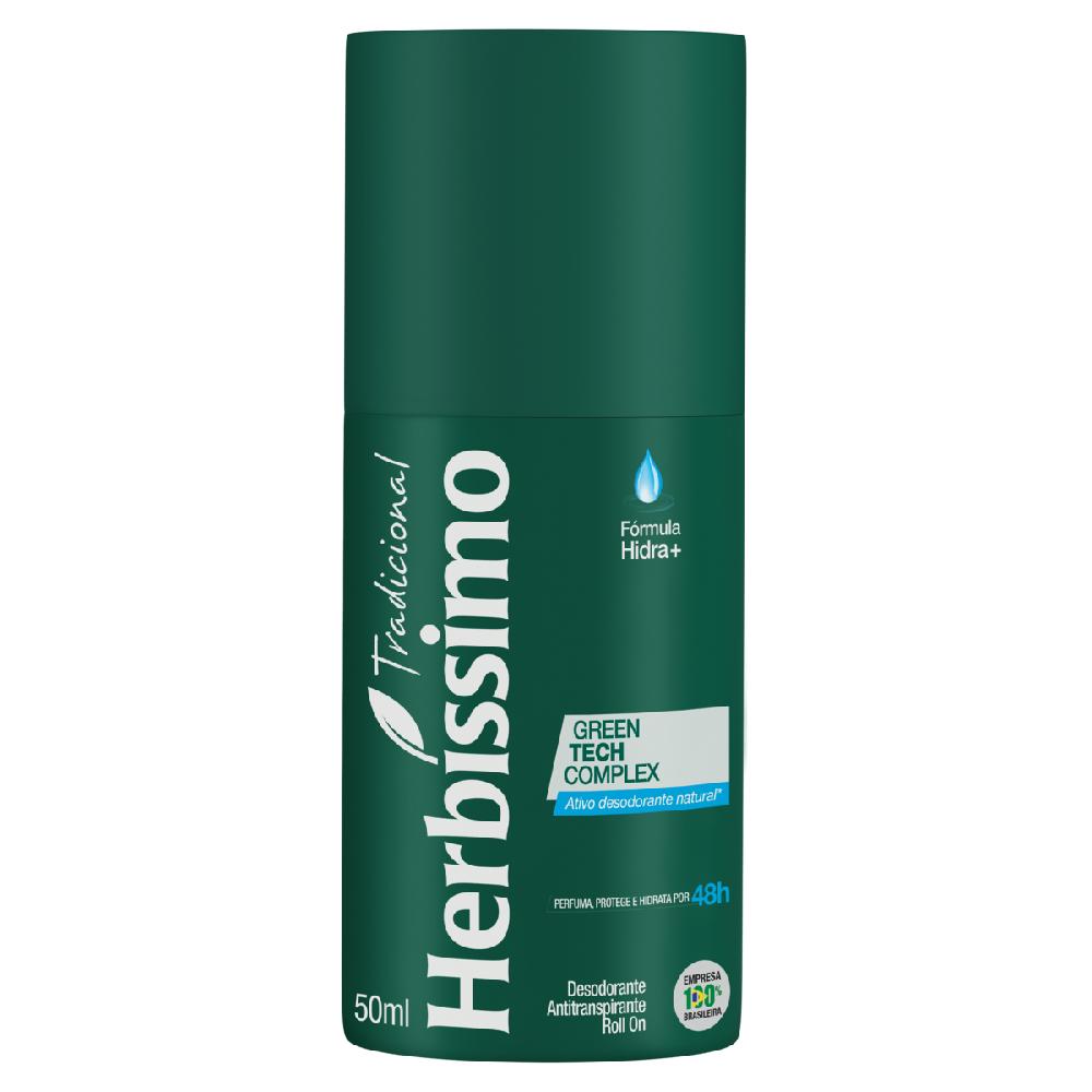 Desodorante Herbissimo Rollon Tradicional 50ml