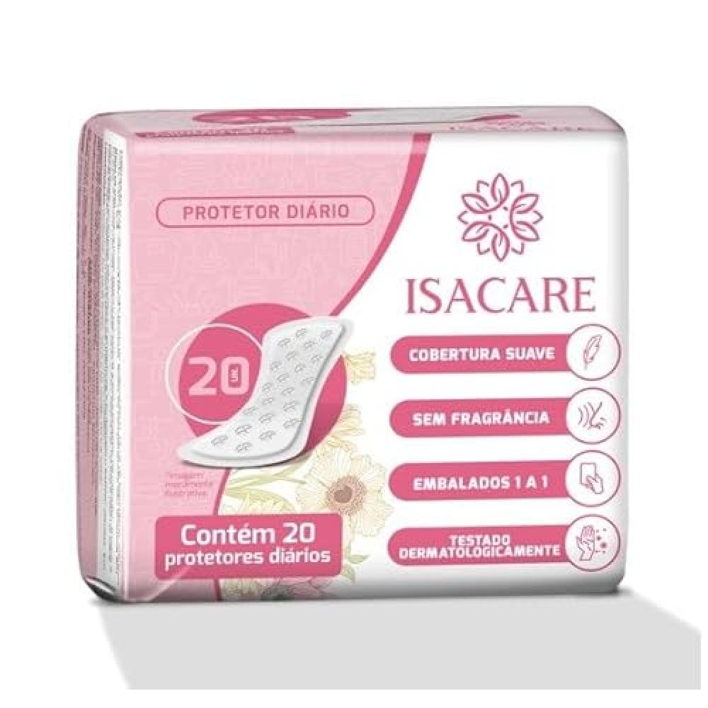 Protetor Diario Isacare 20Un Sem Abas