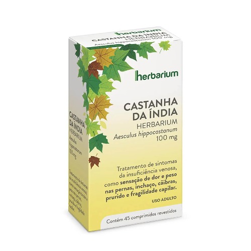 Castanha da India Herbarium com 45 Comprimidos