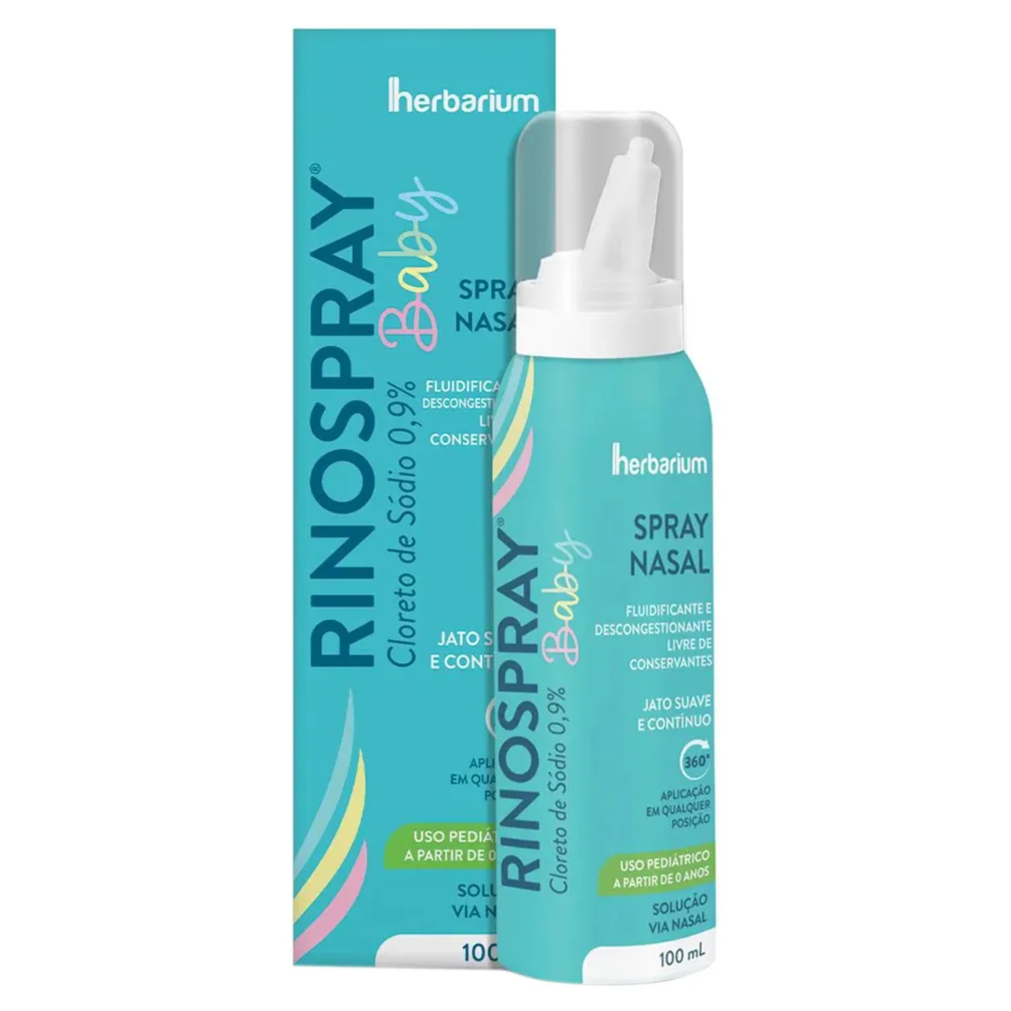 Rinospray Baby 0,9% 100ml Herbarium