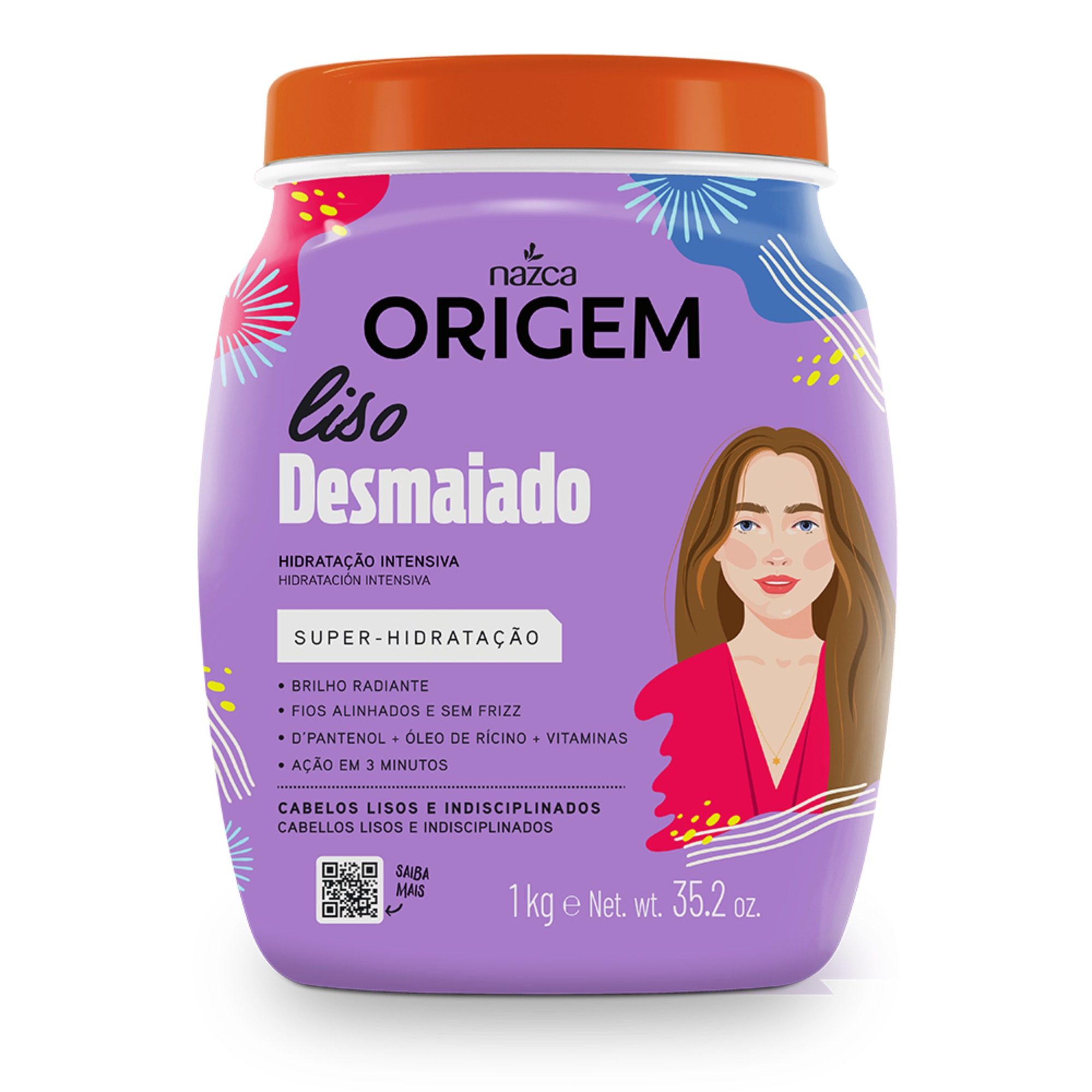 Creme para Cabelo Origem 1kg Reconstrutor*