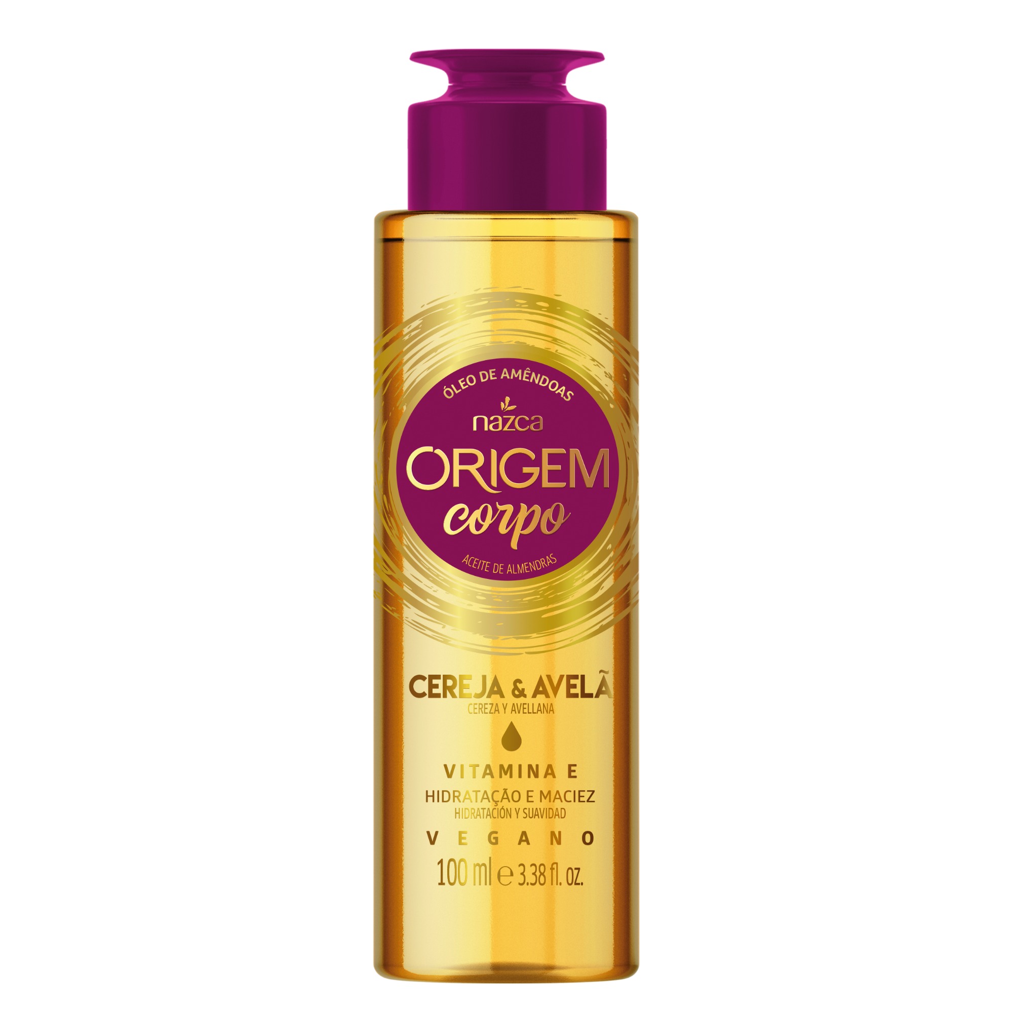 Óleo Corporal Origem 110ml Cereja&Avelã