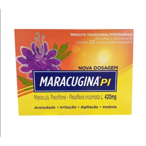 Maracugina Pi 420mg com 20 Comprimidos