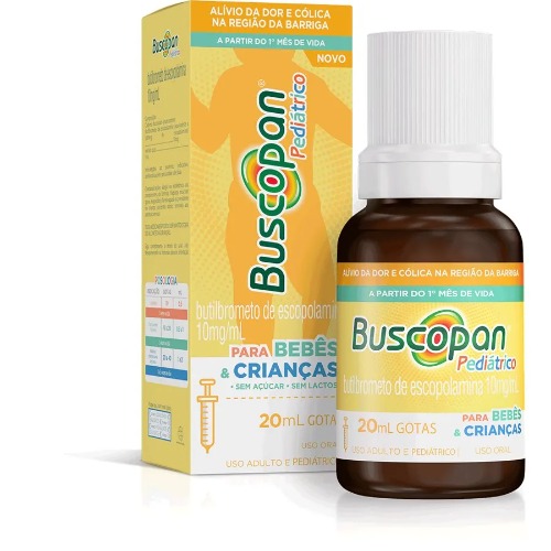 Buscopan Pediátrico 10mg 20ml