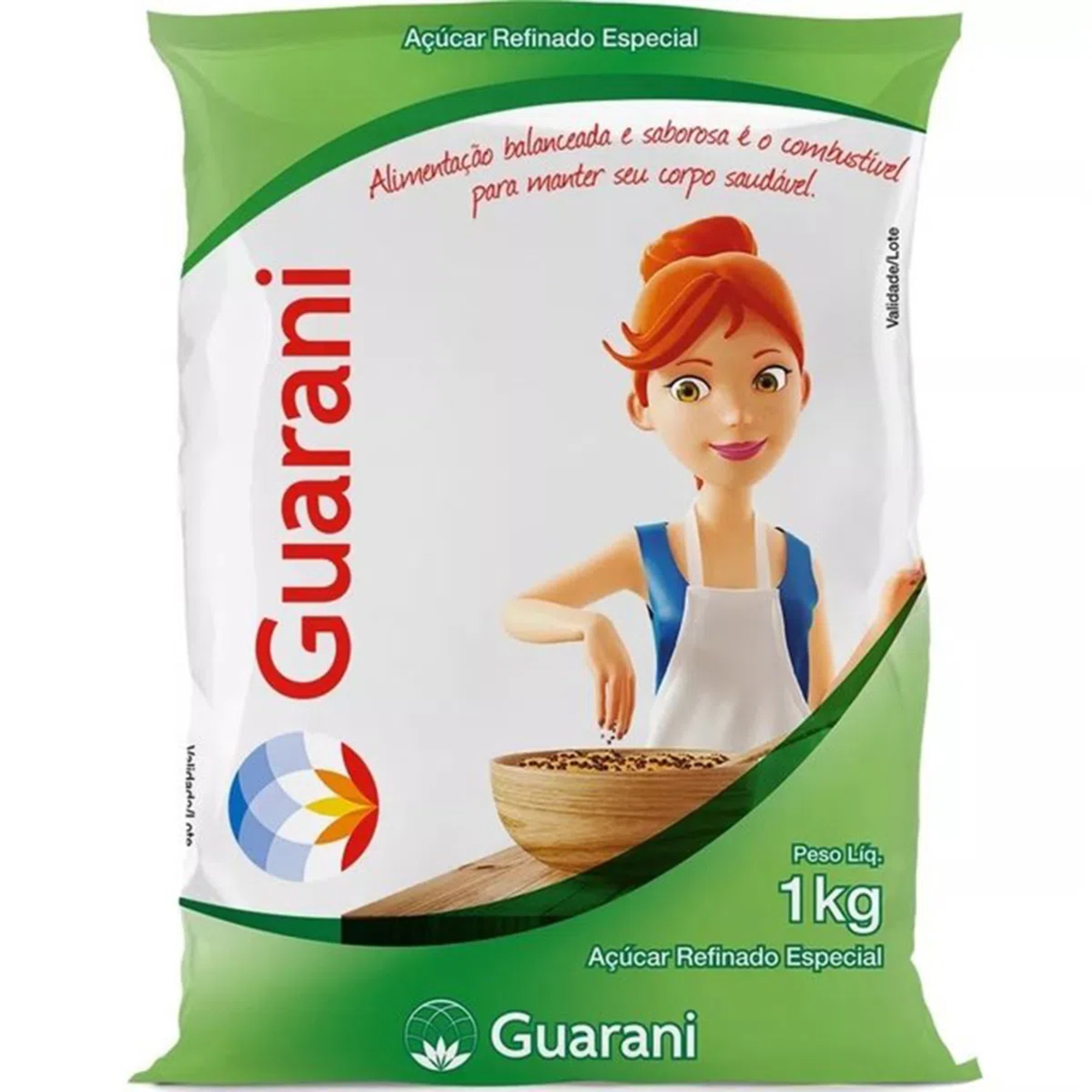 Açúcar Refinado Guarani 1Kg