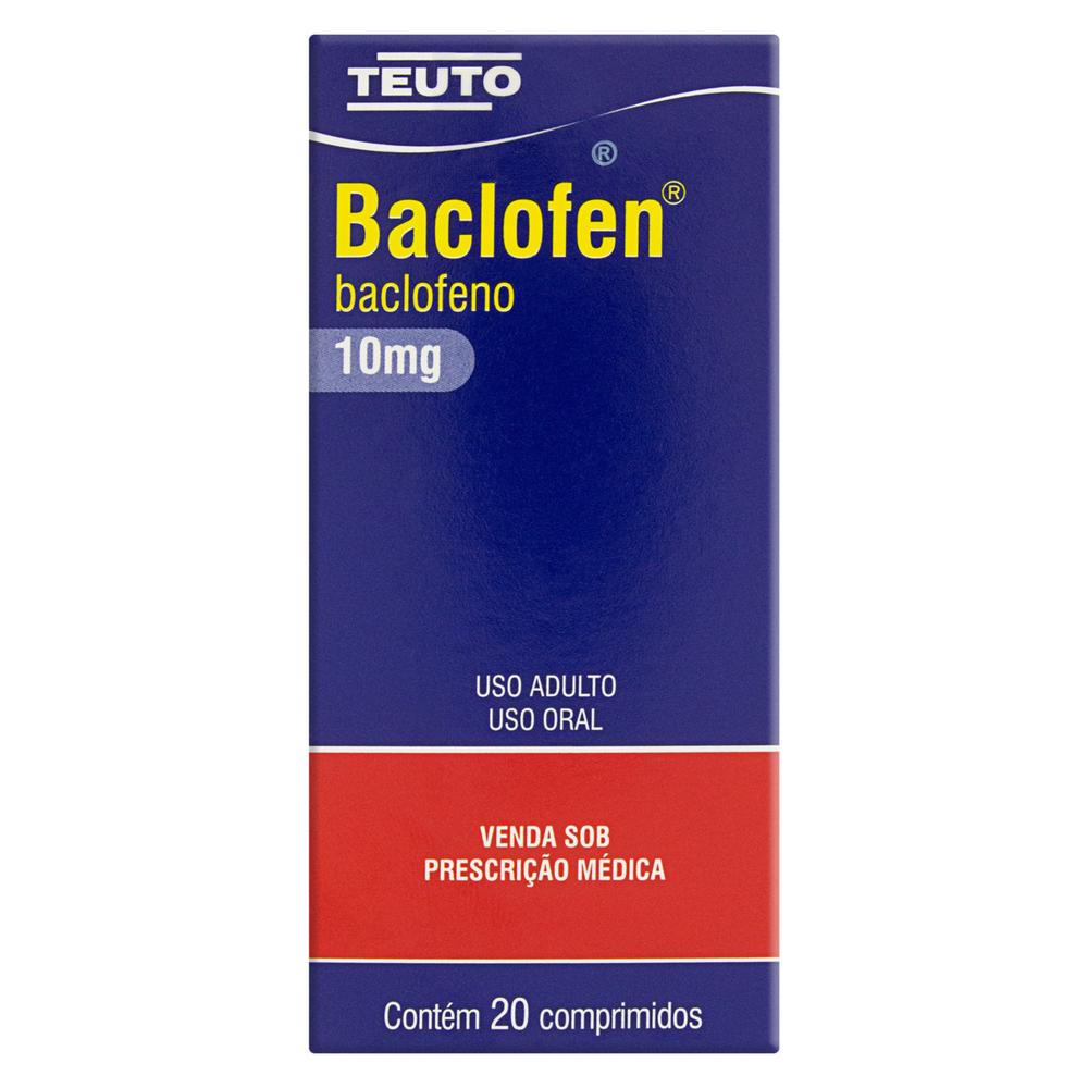 Baclofen 10mg 20cp Teuto
