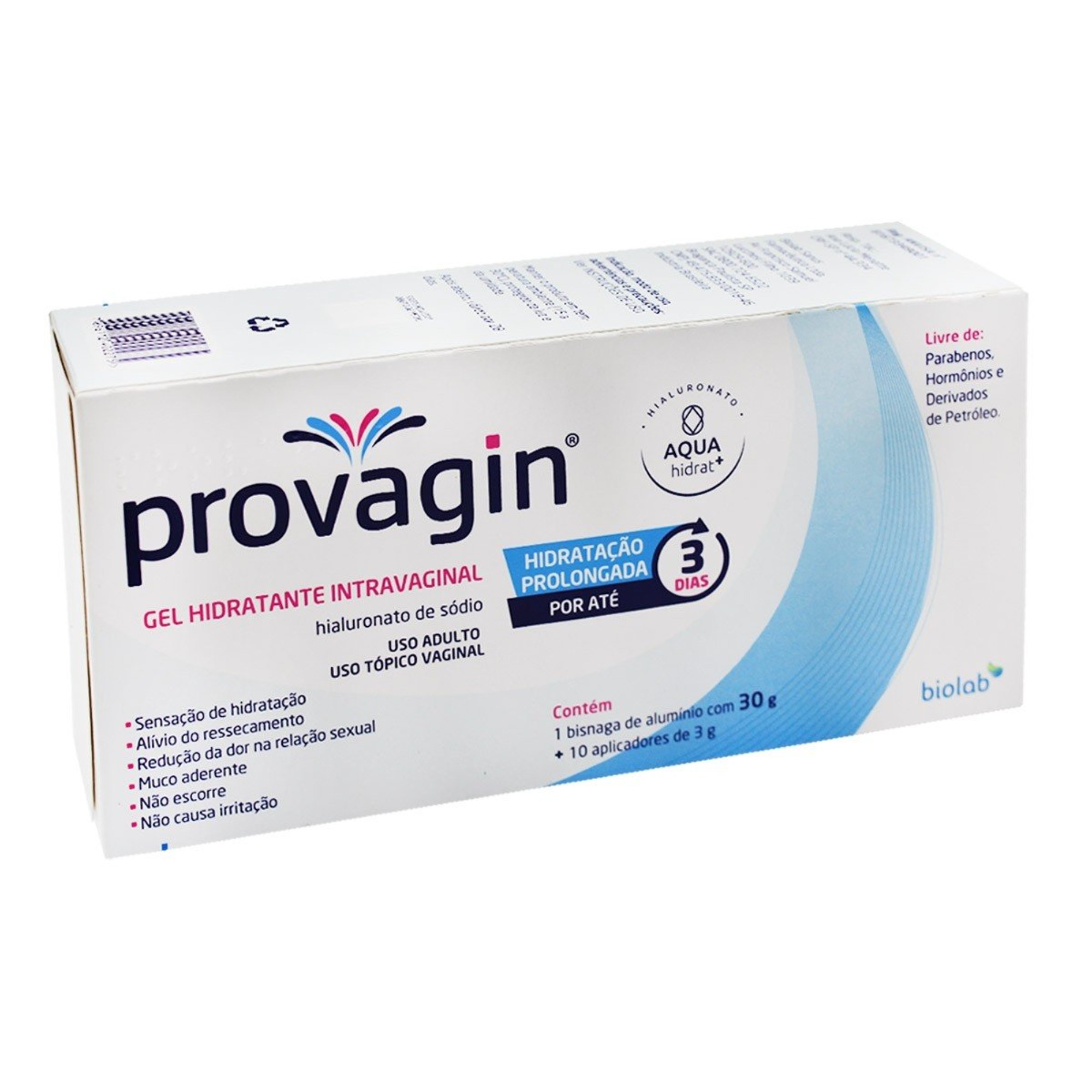 Provagin Gel 30g com 10 Aplicadores