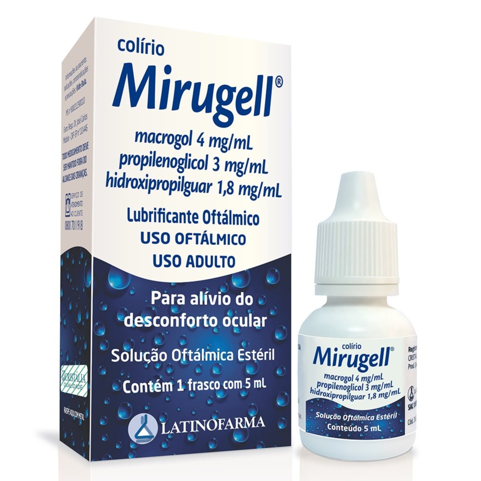 Mirugell Lubrificante Oftalmico 5ml