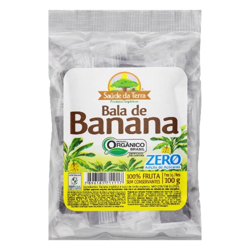 Bala Dacolonia 100G Banana Organica Zero