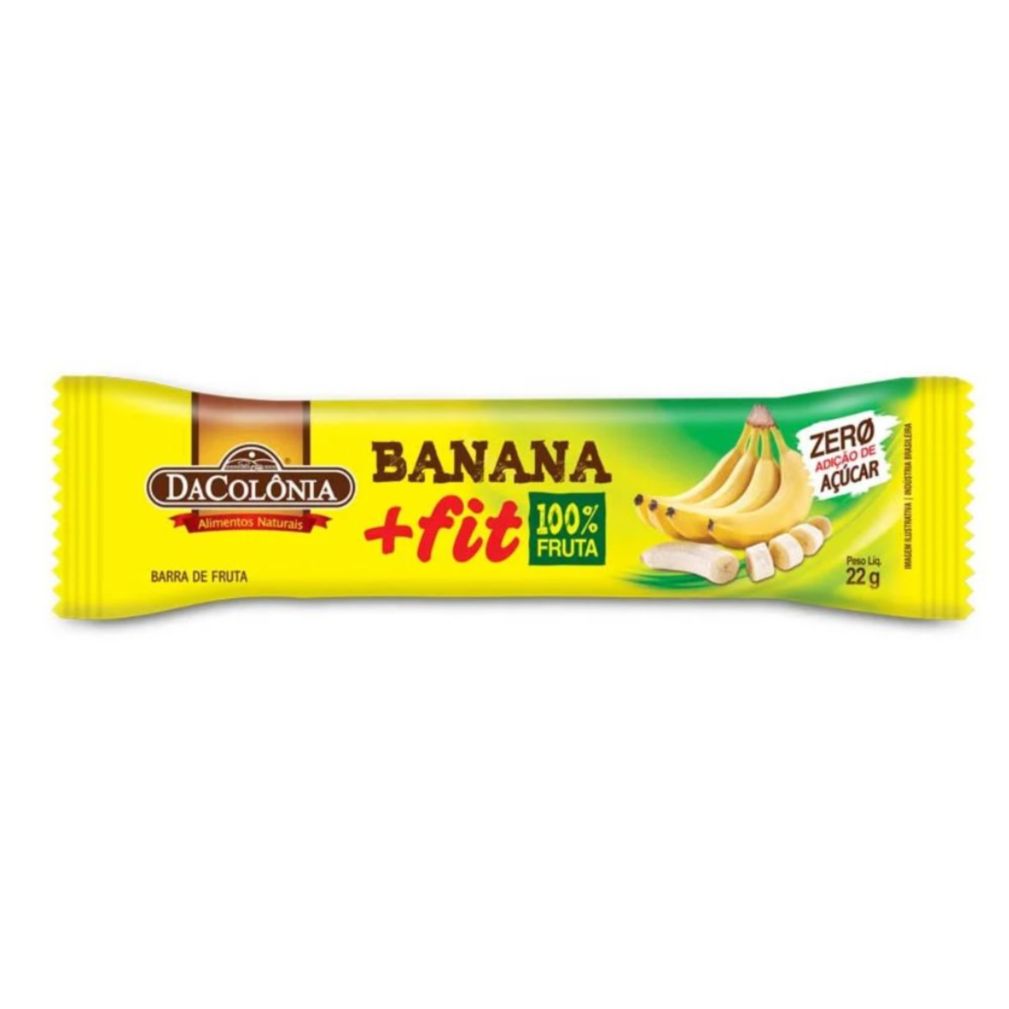 Barra De Bananinha Dacolonia Fit 22G