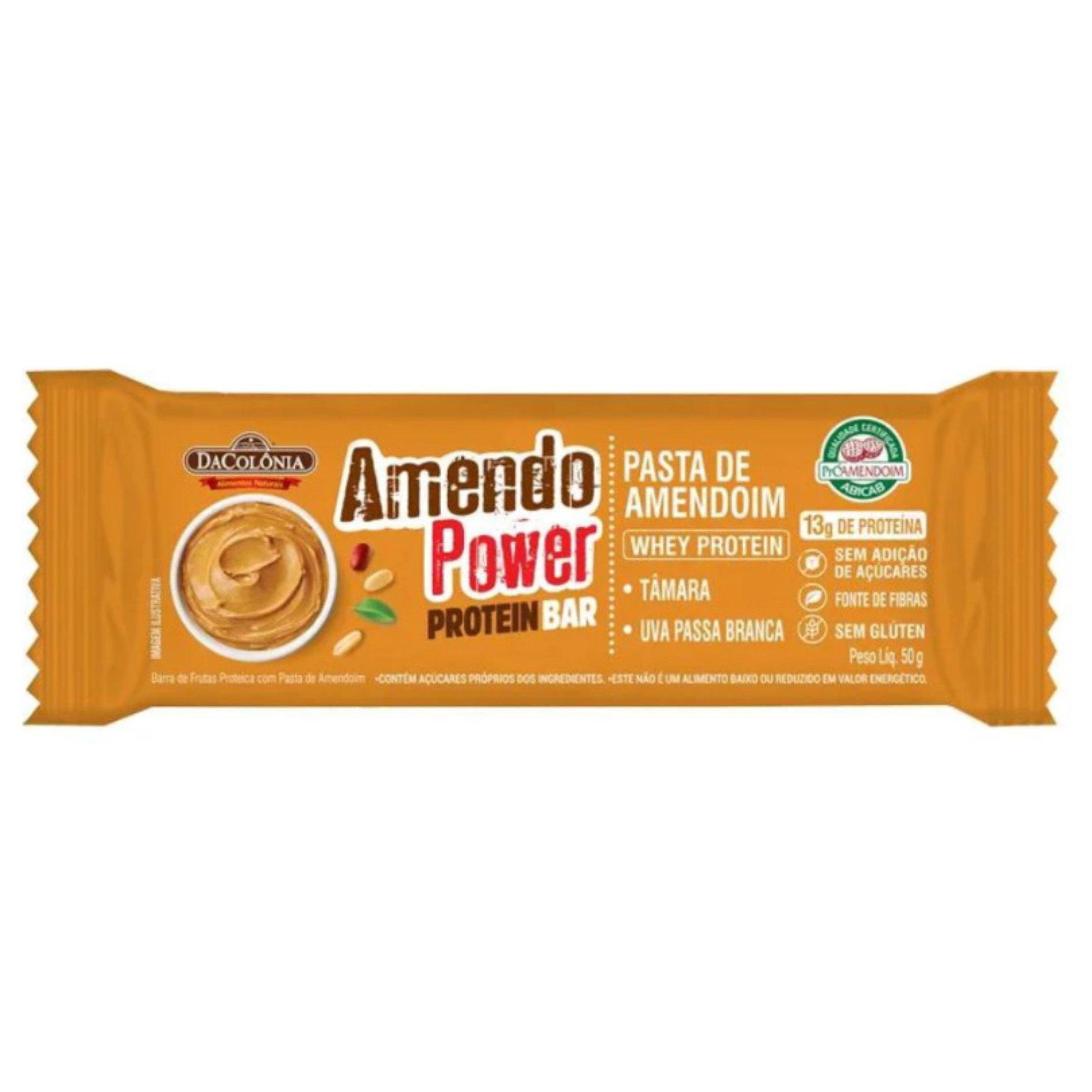 Barra Proteica DaColônia Amendopower 50g