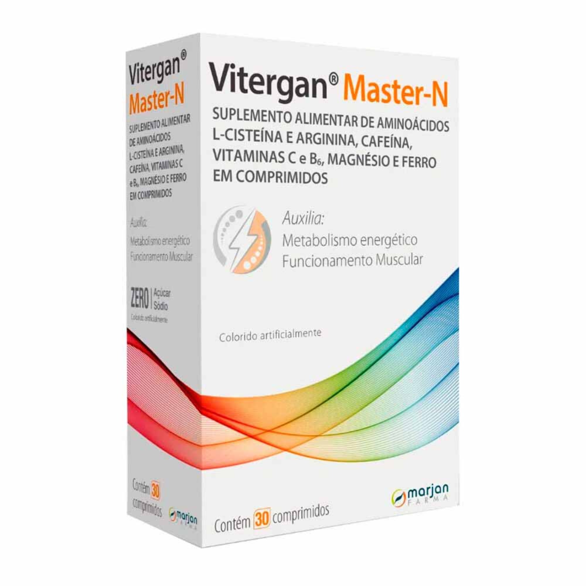 Vitergan Master N com 30 Cápsulas