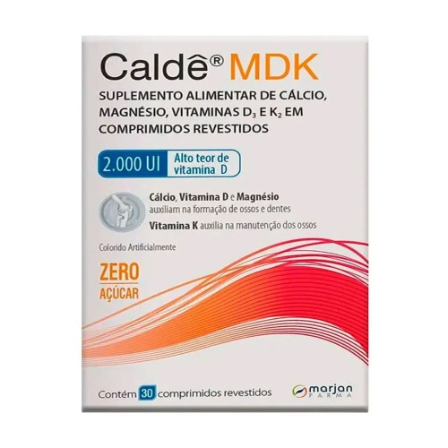 Calde MDK 2.000UI com 30 Comprimidos