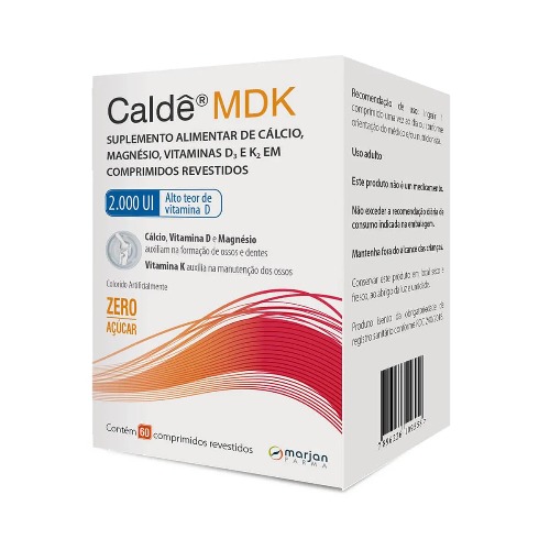 Calde MDK 2.000UI com 60 Comprimidos