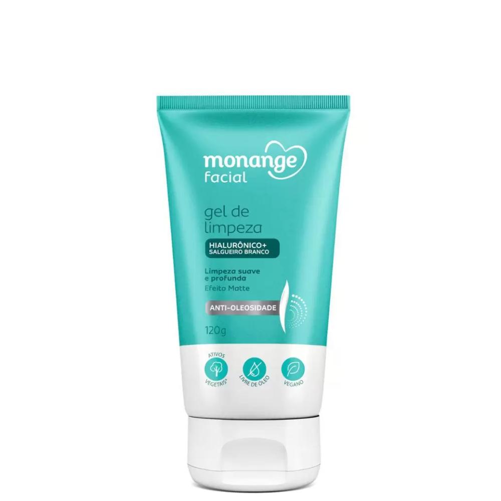 Gel Limpeza Monange 120G Anti Oleosidade