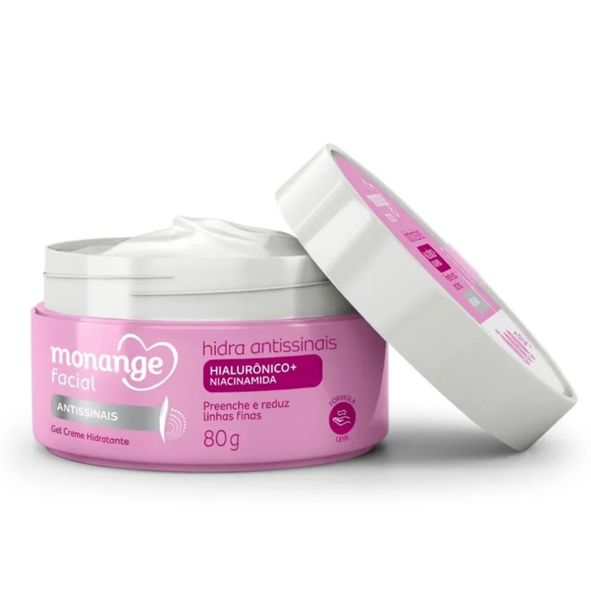 Gel Creme Monange 80g Hidra Antissinais