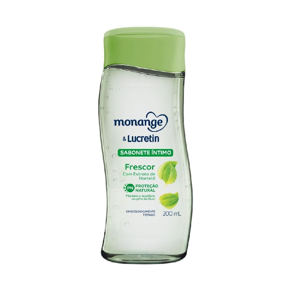 Sabonete Liquido Intimo Monange 200Ml Frescor