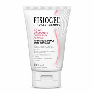 Fisiogel Creme Hidratante 50g Ação Calmante Mãos