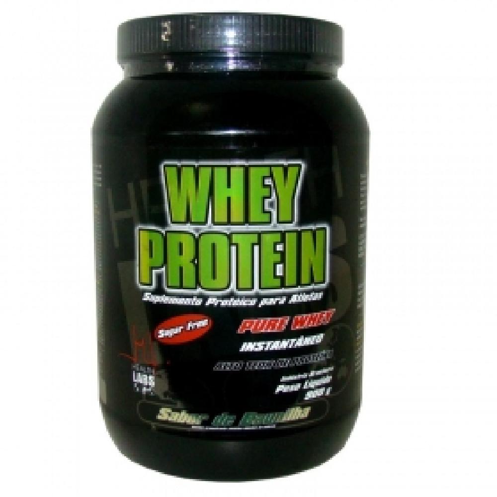 100% Whey Protein Pure Health Labs 900G Baunilha