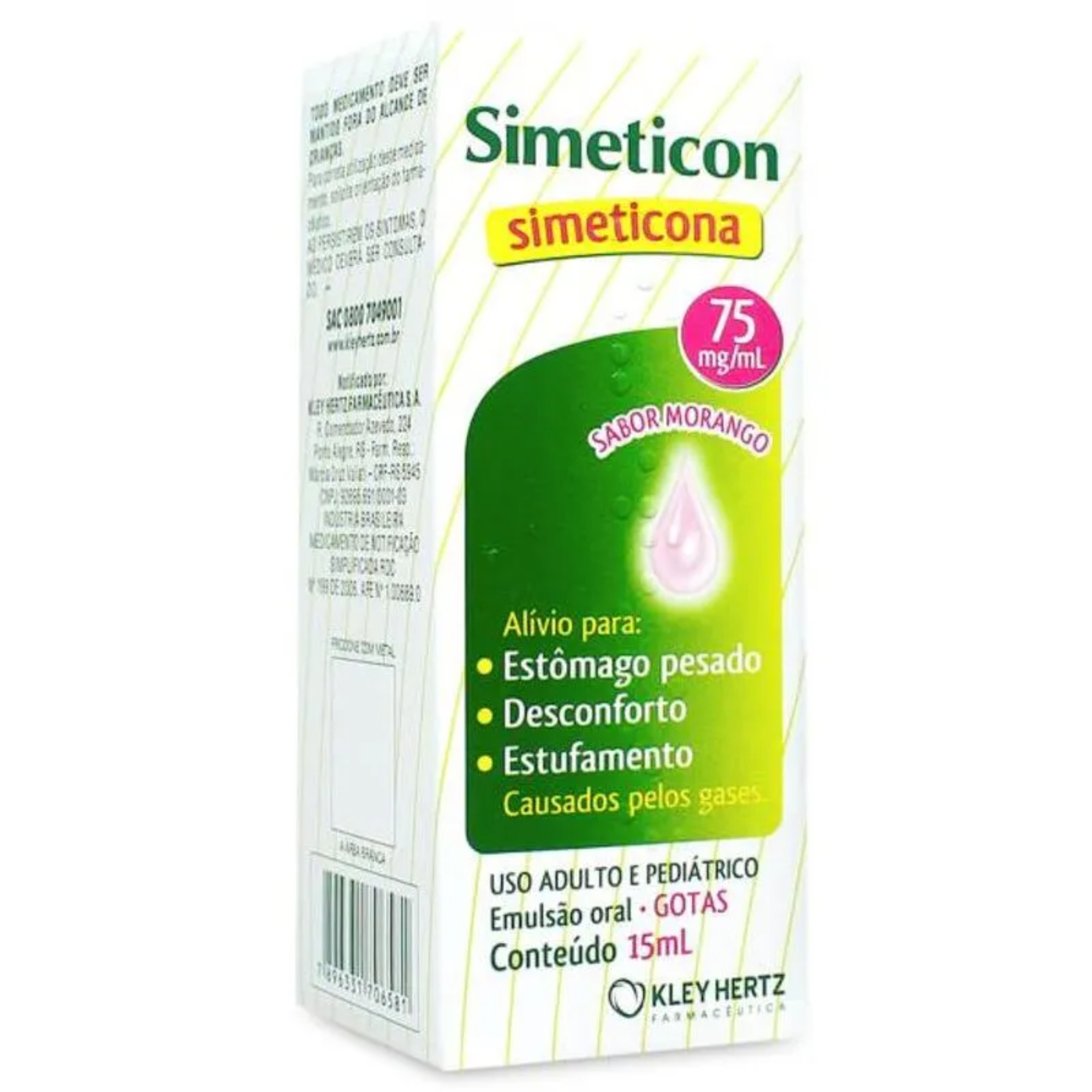 Simeticona 75mg Com 15ml Hertz