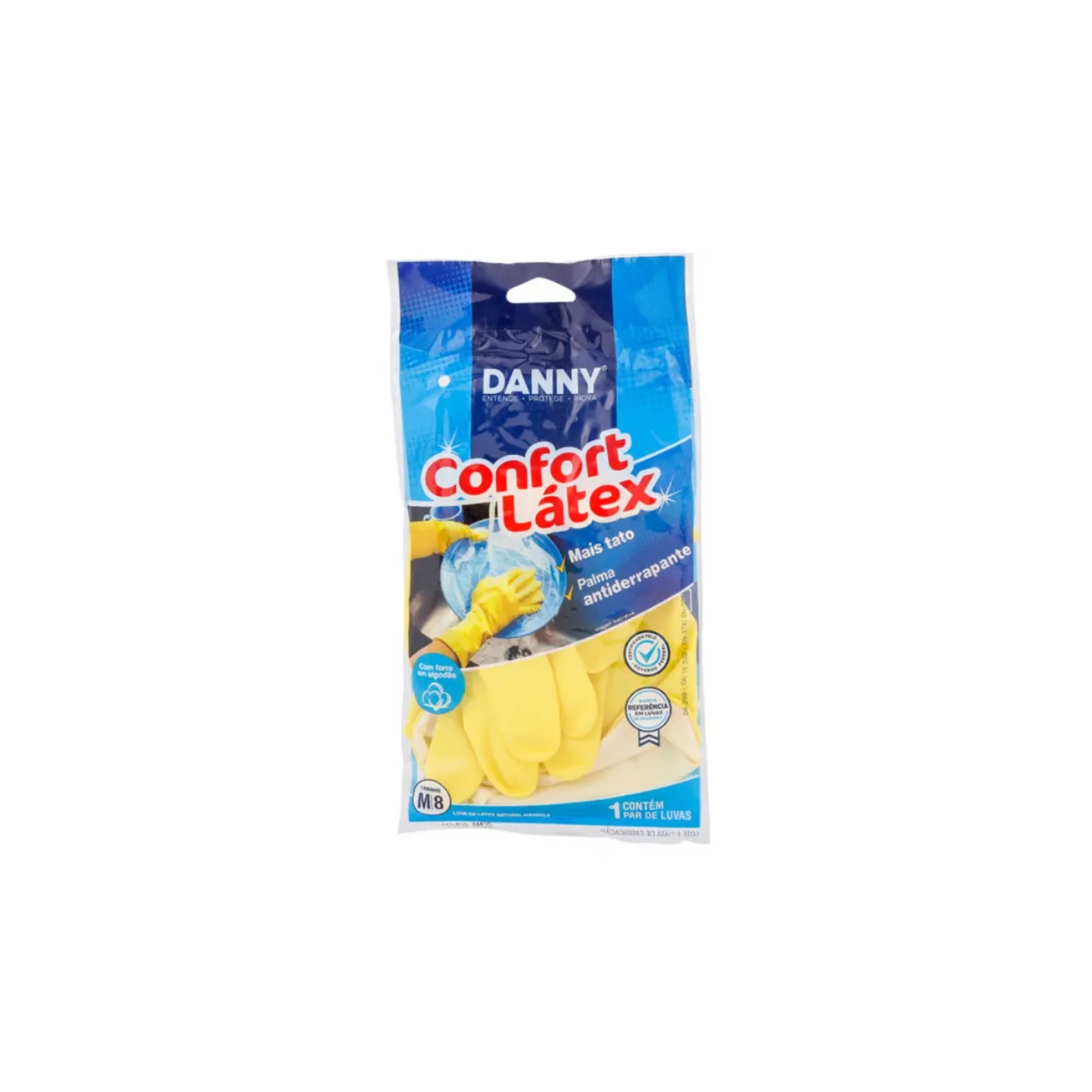 Luvas de Limpeza de Latex M Danny