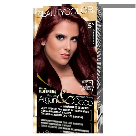 Tintura Beauty Color Kit 5.5 Cast Acaju
