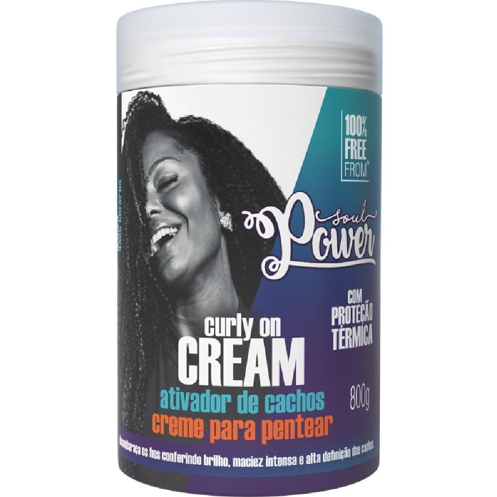 Creme de Pentear Force Soul Power 800ml Curly on Cream