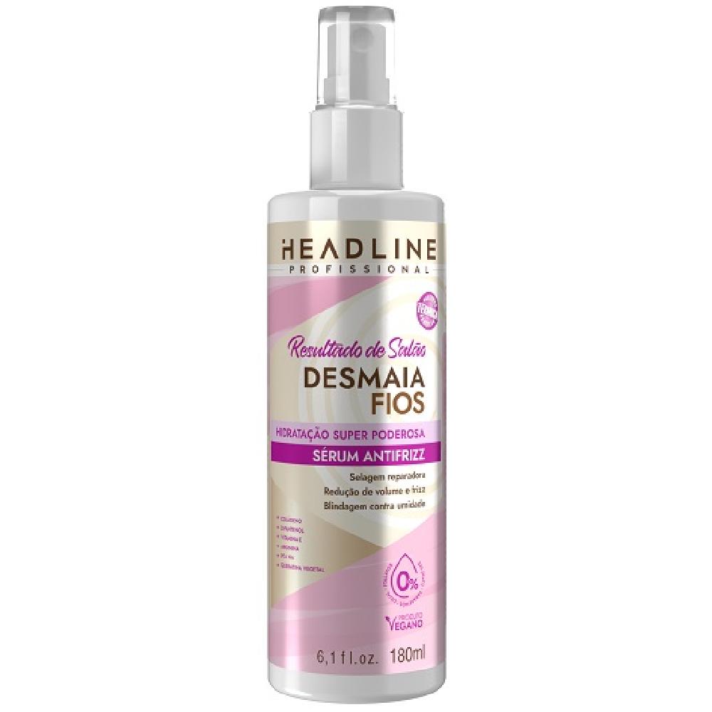 Serum Capilar Headline Resultado De Salao 180Ml Desmaia Fios 