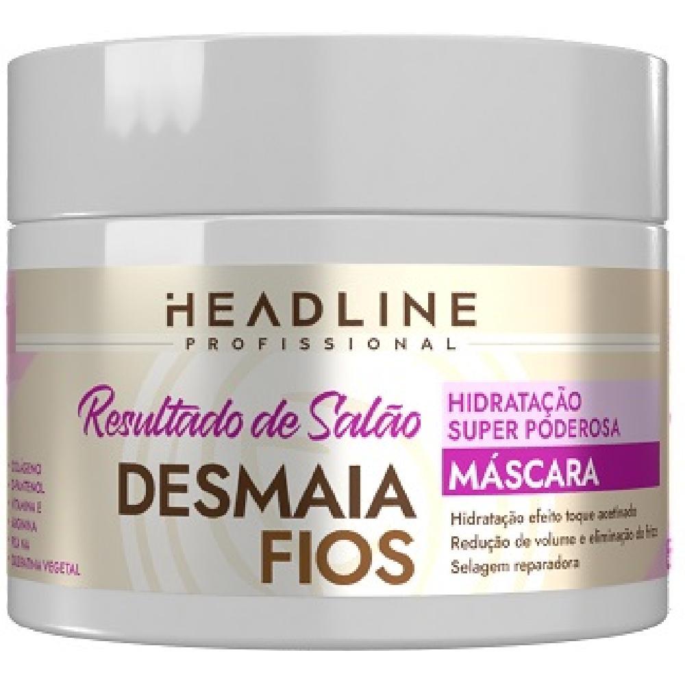 Mascara Headline Resultado De Salao 300G Desmaia Fios 
