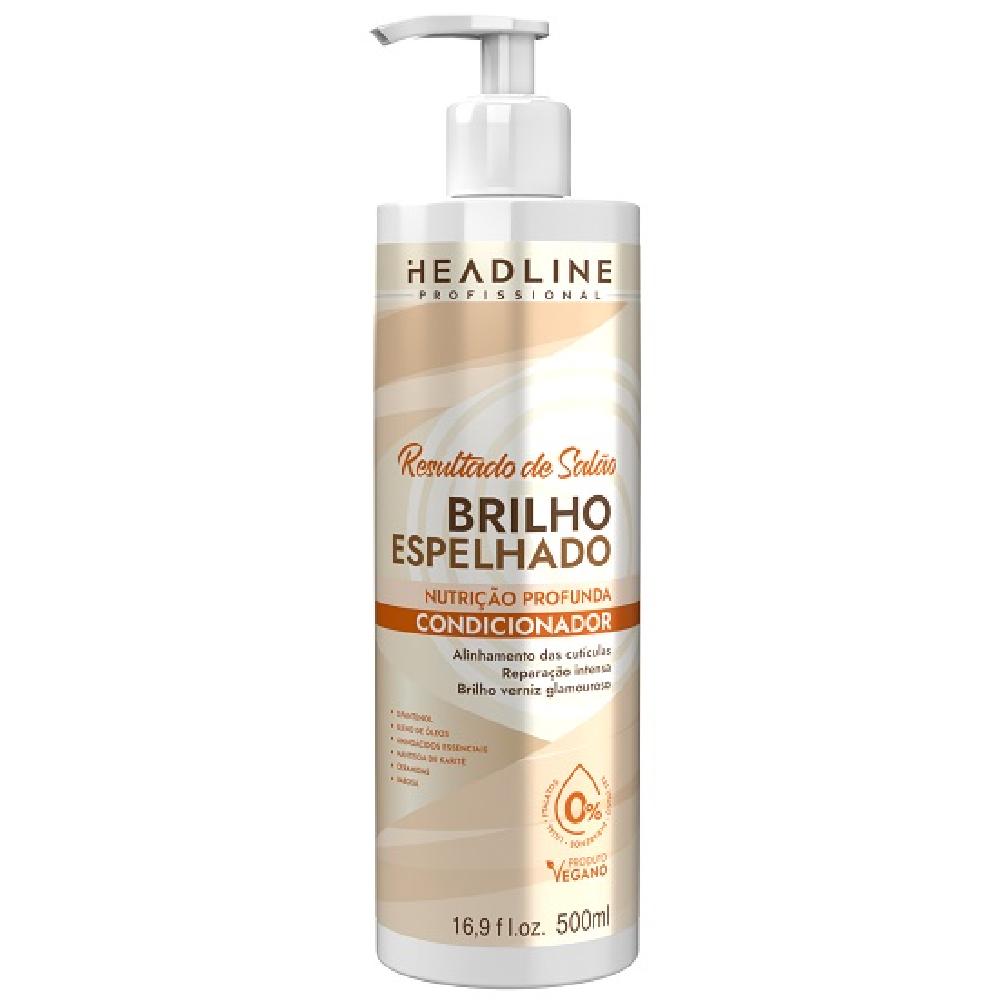 Condicionador Headline Resultado De Salao 500Ml Brilho Espelhado