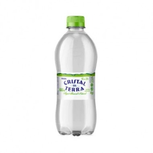 Agua Mineral Cristal Da Terra 500Ml Com Gas