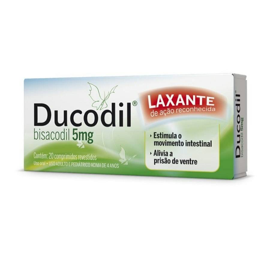 Ducodil 5mg com 20 Comprimidos