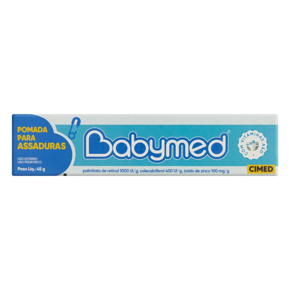 Pomada Contra Assaduras Babymed Menino 45g