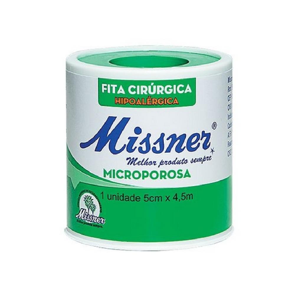 Fita Micropore Missner 5x4.5m Branco