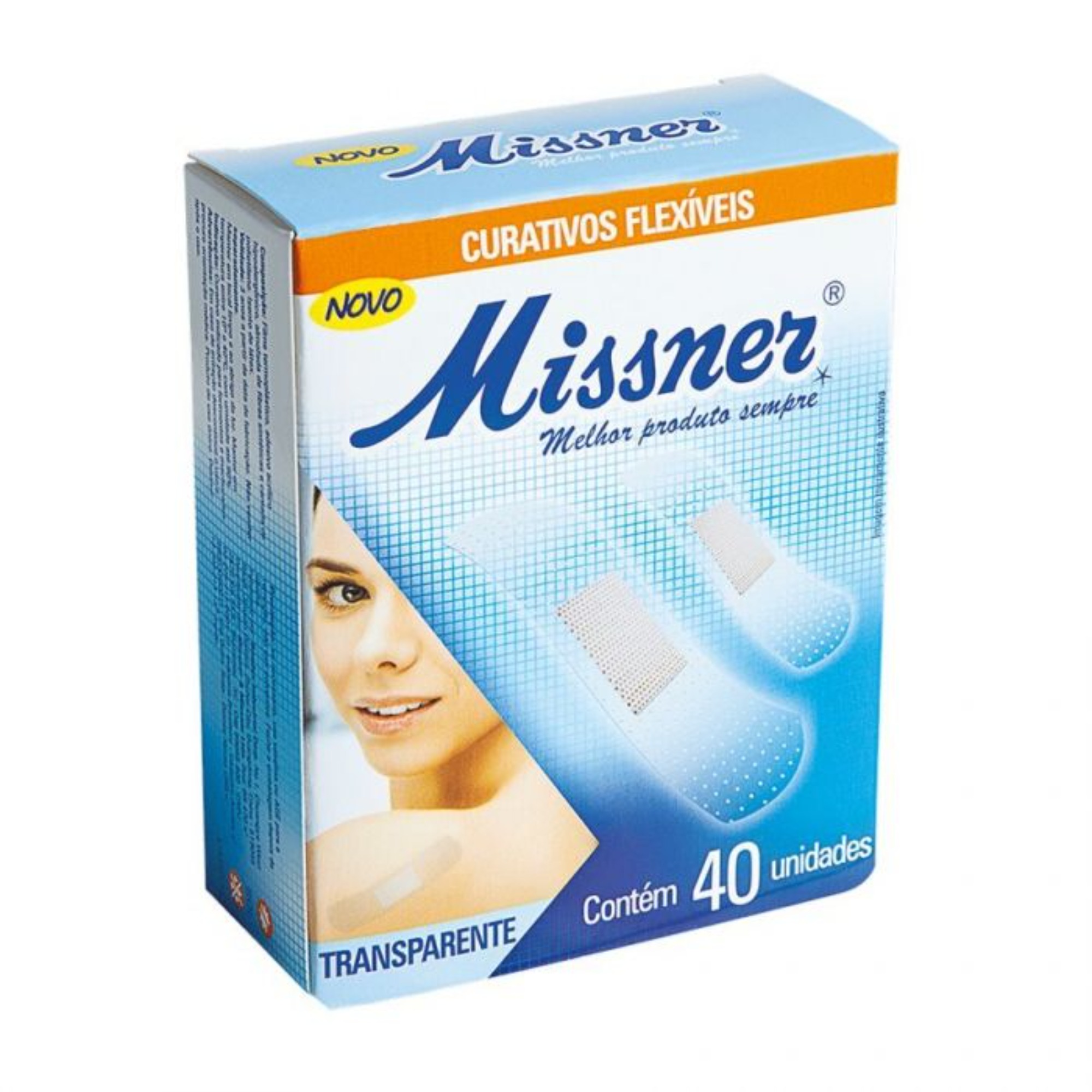 Curativos Missner 40 Unidades Transparentes