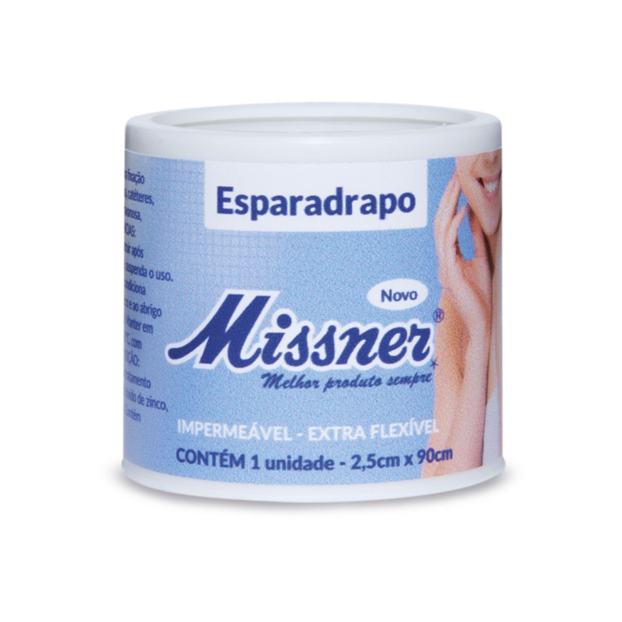 Esparadrapo Missner 2.5 x 0.9m Branco