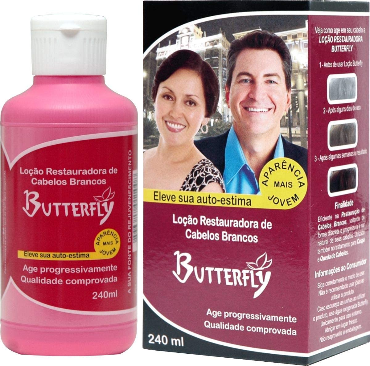 Loção Capilar Butterfly 240ml