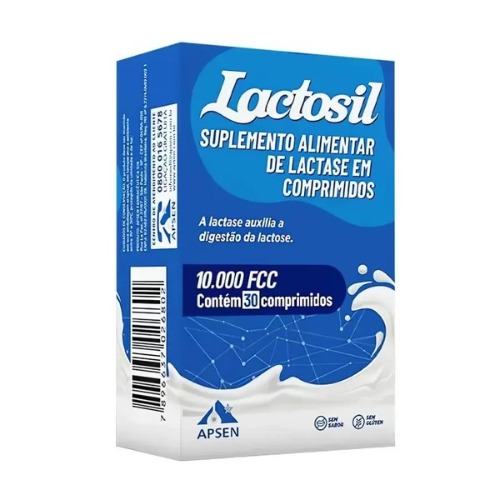 Lactosil 10.000 Fcc com 30 Tabletes