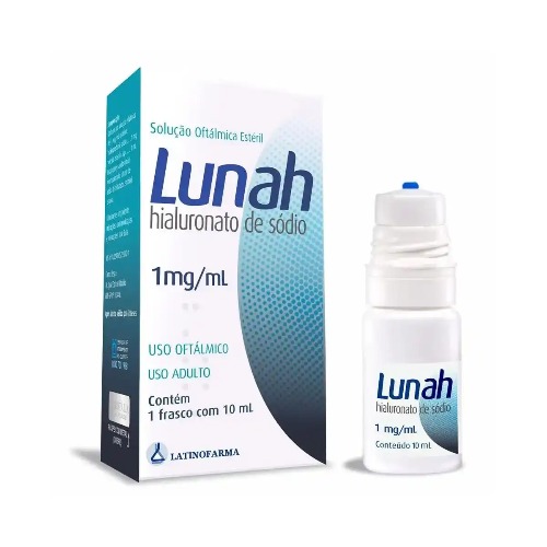 Lunah 1mg 10ml Solução Oftalmica