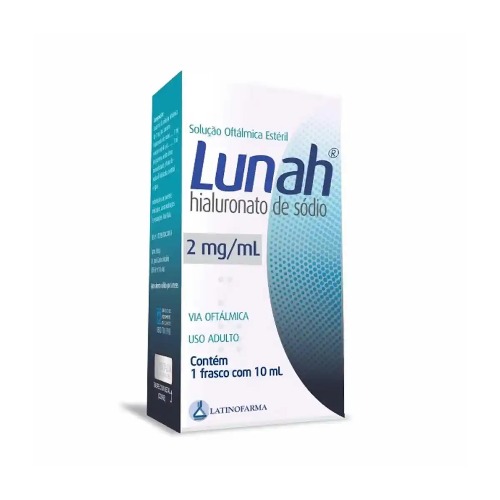 Lunah 2mg 10ml Solução Oftalmica