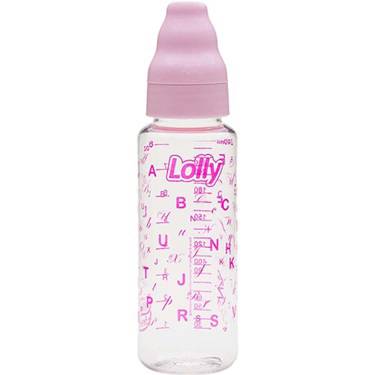 Mamadeira Lolly Tip Bic 240ml Rosa