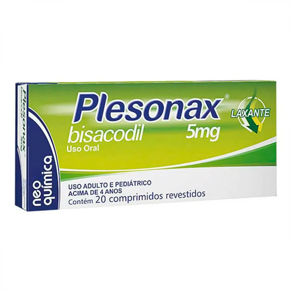 Plesonax 5mg Com 20 Comprimidos